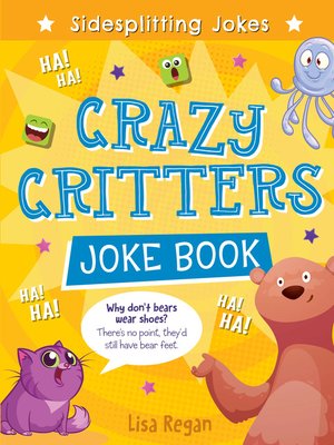 cover image of Crazy Critters Joke Book